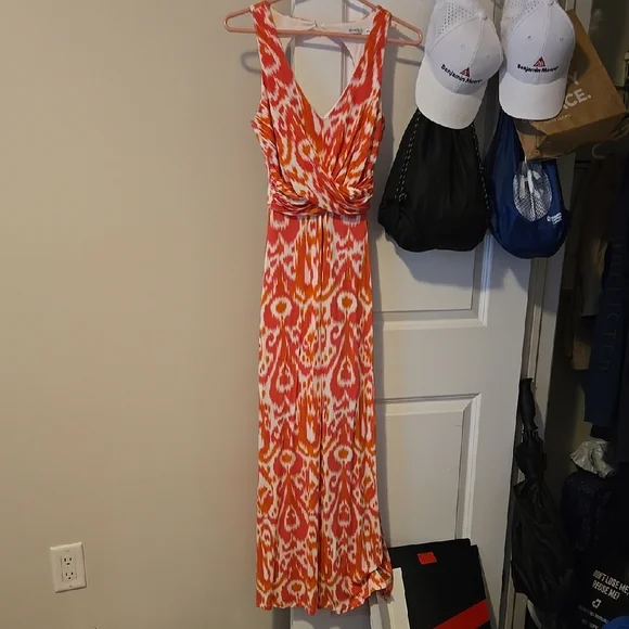 Vibrant Patterned Boho Dress - Picture 6 of 7